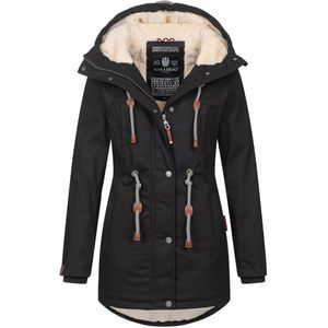 Navahoo - Ireliaa - Dames Parka - Warme - Windafstotende Winterjas met Teddyvoering