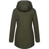 Navahoo - Ireliaa - Parka - Olijf - Windafstotend met Teddyvoering en Capuchon