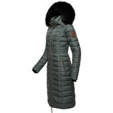 Navahoo - Umay - Winterjas - Stormy Blue - Gewatteerd - Lang - Met Capuchon