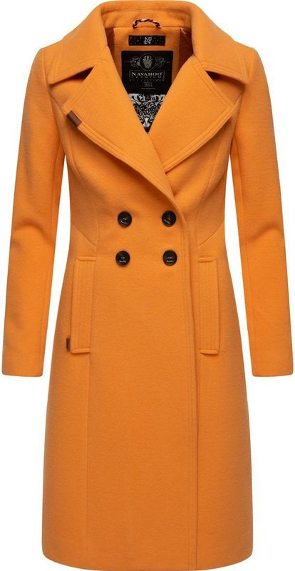 Navahoo - Wooly - Dames Trenchcoat - Premium Wintermantel - Elegante Pasvorm