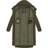 MARIKOO Wintermantel 'Soranaa'  olijfgroen