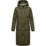 MARIKOO Wintermantel 'Soranaa'  olijfgroen