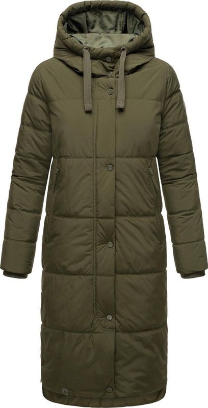 MARIKOO Wintermantel 'Soranaa'  olijfgroen
