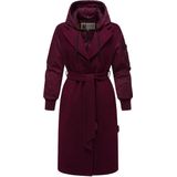 MARIKOO - N016 - Winterjas - Wijn - Dames