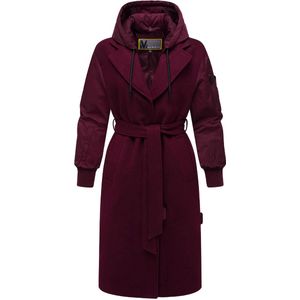 MARIKOO - N016 - Winterjas - Wijn - Dames