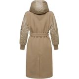 MARIKOO - N016 - Winterjas - Zand-beige - Dames - Afneembare Capuchon