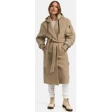 MARIKOO - N016 - Winterjas - Zand-beige - Dames - Afneembare Capuchon