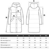 Marikoo - Schneesternchen - Winterjas - Lang - Met Capuchon & Imitatiebontkraag