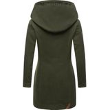 Marikoo - B819 - Damesjas - Olijfgroen - Lange Parka - Winterjas