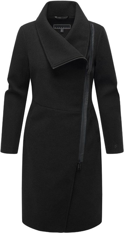 Navahoo - Samtrose - Dames Overgangsmantel - Met Opstaande Kraag - Elegant