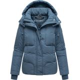 Marikoo - Maikoo - Winterjas - Elegante Damesjas - Wollen Vachtlook