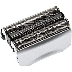 vhbw Scheerkop compatibel met Braun Pulsonic 9565, 9585, 9595 elektrisch scheerapparaat - scheerkopcassette, zilver