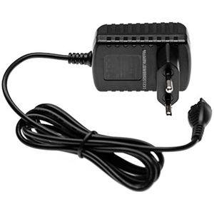 vhbw AC-voeding compatibel met Panasonic ES7058, ES7101, ES7102, ES7109, ES8243, ES8249, ES8253, ES8259, ES8901 scheerapparaat