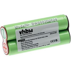 vhbw Oplaadbare batterij, compatibel met Philips Bodygroom BG2024/32 BG2026/32 BG2036/32 scheerapparaat, 950 mAh, 2,4 V, NiMH
