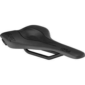 SQlab Unisex - Volwassenen 612 Ergowave R Carbon fietszadel, zwart, 14 cm