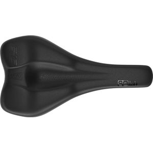 SQlab - Adult 610 Ergolux Active 2.1 Fietszadel - Zwart - Unisex