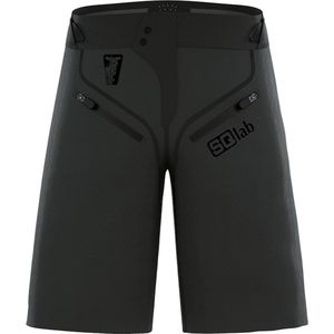 SQlab ONE OX Fietsbroek - Fiets short - Anti-slip - Waterdicht - Sneldrogend - Nylon/Polyester/Spandex - Zwart - Maat XS