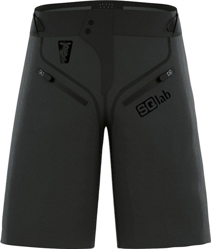 SQlab - ONE OX - Fietsbroek - Zwart - Anti-slip - Waterdicht - Sneldrogend - Nylon/Polyester/Spandex