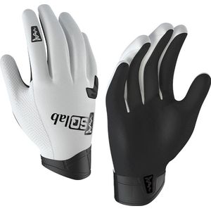 SQlab Unisex SQ-Gloves ONE11 fietshandschoenen, wit-oranje-zwart, XS-breed