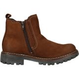 Schoenen - Chelsea Boots - Effen - Leer - Blokhak