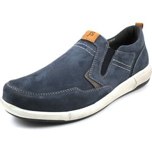 Josef Seibel - ENRICO 04 - Instappers - Blauw - Nubuck - Rubber Zool