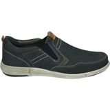 Josef Seibel - ENRICO 04 - Instappers - Blauw - Nubuck - Rubber Zool