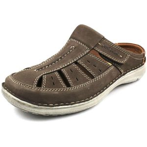 Josef Seibel - Anvers 76 - Pantoffels - Taupe - Nubuck