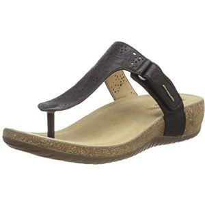 Josef Seibel Natalya 17 Flipflop voor dames, zwart, 38 EU