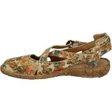 Josef Seibel - ROSALIE 13 - Platte sandalenDames Sandalen - Kleur: Wit/beige - Maat: 37