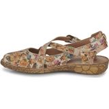 Josef Seibel - ROSALIE 13 - Platte sandalenDames Sandalen - Kleur: Wit/beige - Maat: 37