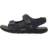 Vincent - 08 - Sandalen - Bruin - Rundsleer - Klittenband