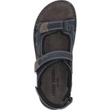 Vincent - 08 - Sandalen - Bruin - Rundsleer - Klittenband