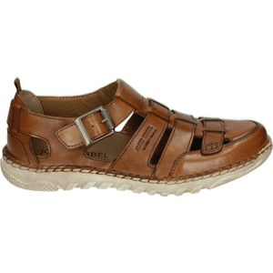 Josef Seibel WILSON 08 - Heren sandalen - Kleur: Cognac - Maat: 46