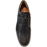 Josef Seibel - Alastair 16 - Instapper - Zwart - Leer - Klittenbandsluiting