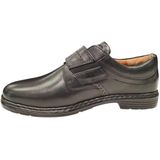 Josef Seibel - Alastair 16 - Instapper - Zwart - Leer - Klittenbandsluiting