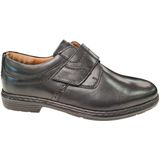 Josef Seibel - Alastair 16 - Instapper - Zwart - Leer - Klittenbandsluiting