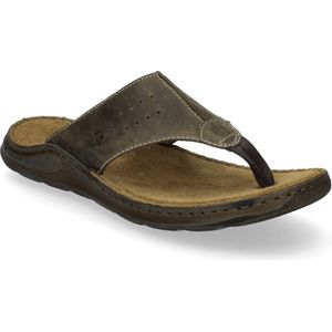 Zomerschoen - Olijf - Leer/Synthetisch
