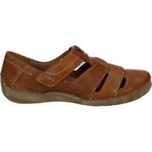 Josef Seibel Fergey 59 lage schoenen voor dames, klittenbandsluiting, breedte G (normaal), verwisselbaar voetbed, moer, maat 41 EU, Moer, 7 UK Wide