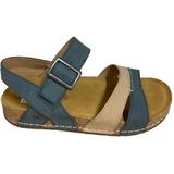 Hannah - 01 - Sandalen - Nubuckleer - Zwart