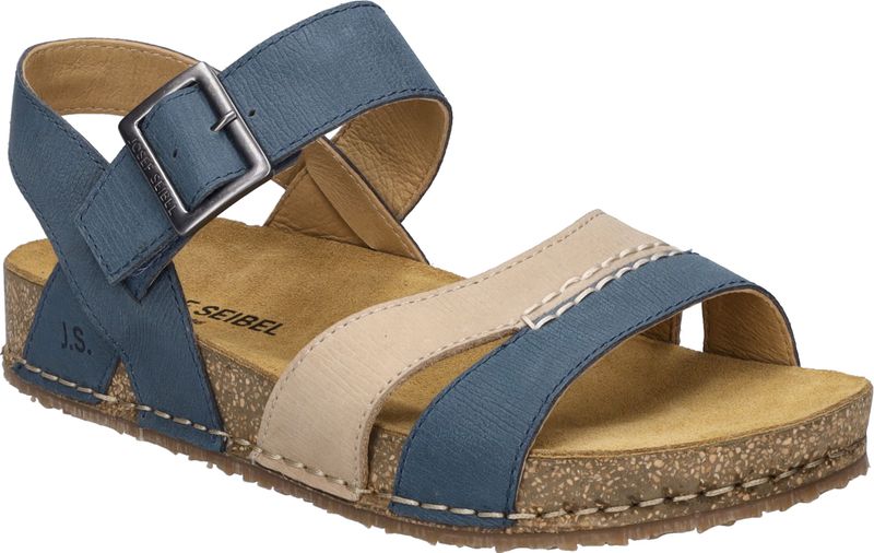 Hannah - 01 - Sandalen - Nubuckleer - Zwart