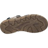 Josef Seibel - Brenda 03 - Sandalen - Azuurblauw - Klittenbandsluiting - Blokhak