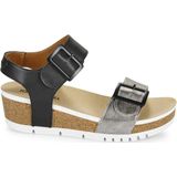 JOSEF SEIBEL - Quinn 02 - Sandaal - Grijs - Klittenband - Lichtgewicht
