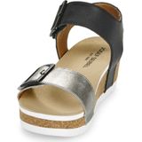 JOSEF SEIBEL - Quinn 02 - Sandaal - Grijs - Klittenband - Lichtgewicht