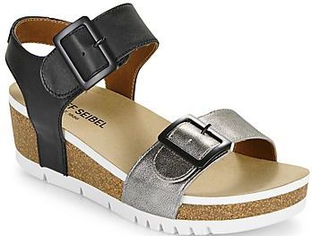 JOSEF SEIBEL - Quinn 02 - Sandaal - Grijs - Klittenband - Lichtgewicht