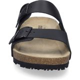 Josef Seibel - Josef 01 - Slippers - Zwart - Leer - Gespsluiting