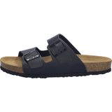 Josef Seibel - Josef 01 - Slippers - Zwart - Leer - Gespsluiting