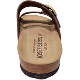 Josef Seibel - Josef 01 - Slippers - Bruin - Leer - Zacht Voetbed