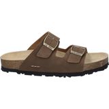 Sandaal - Bruin - Suèdeleer - Plateau Hak 2 cm