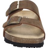 Sandaal - Bruin - Suèdeleer - Plateau Hak 2 cm