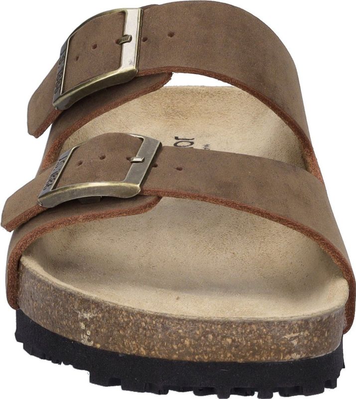 Sandaal - Bruin - Suèdeleer - Plateau Hak 2 cm